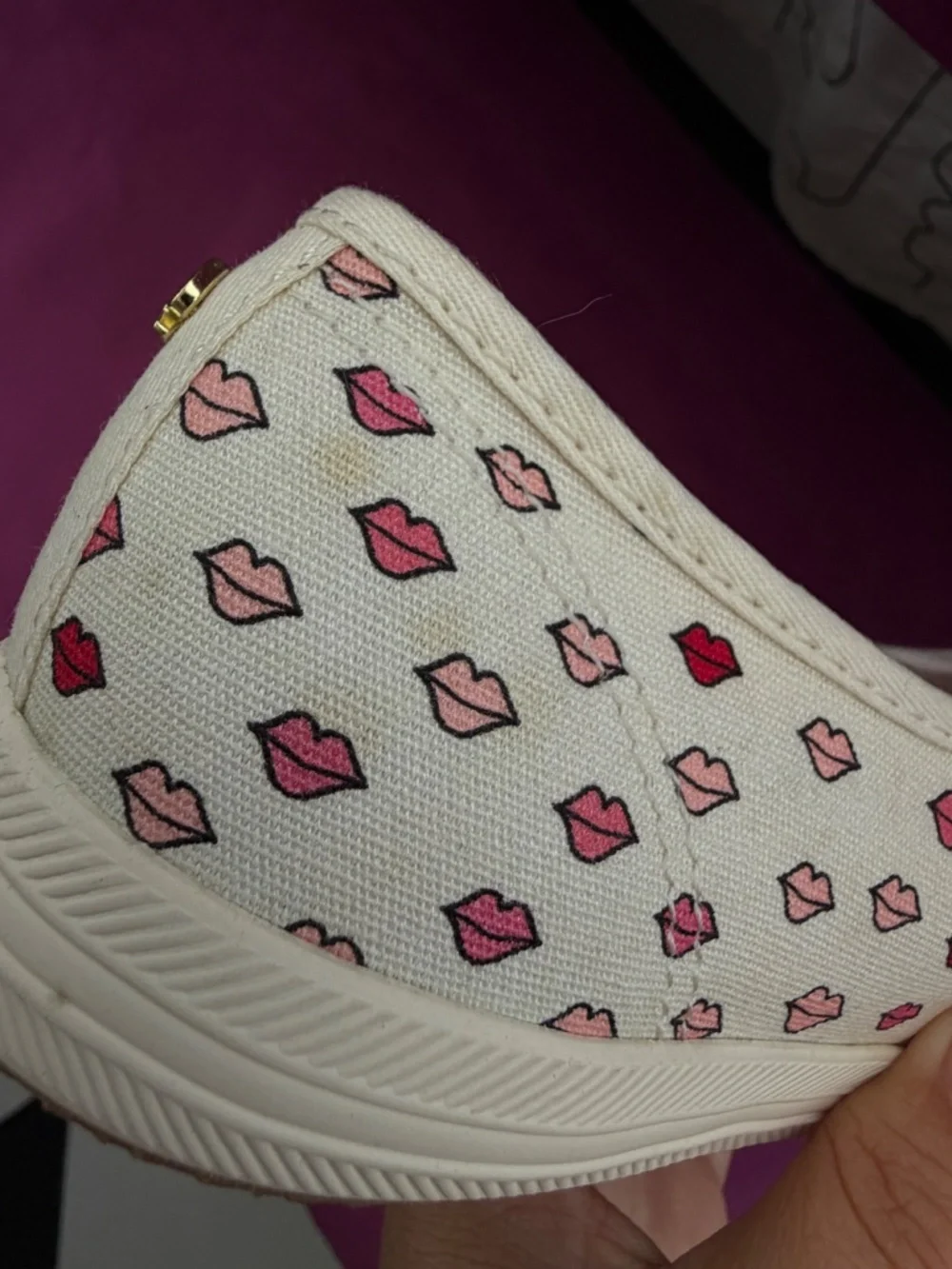 Keds x Kate Spade New York Champion Lips Sneakers Women’s 8.5